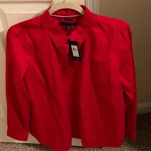 Tommy Hilfiger Bright Red Shirt